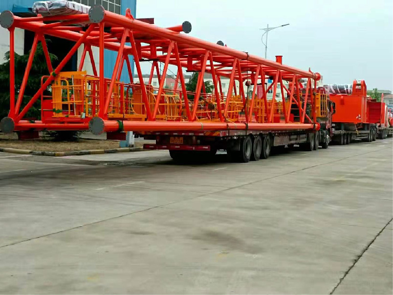 60T 52M portal crane delivery to Damman