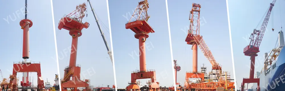 60t 52m portal crane to a shipyard in Saudi Arabia